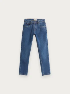 Pantalones-Alvaro Moreno PANTALON DENIM KIDS Azul Marino