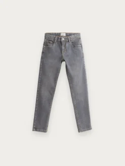 Pantalones-Alvaro Moreno PANTALON DENIM KIDS Gris