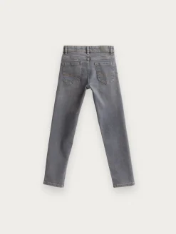 Pantalones-Alvaro Moreno PANTALON DENIM KIDS Gris