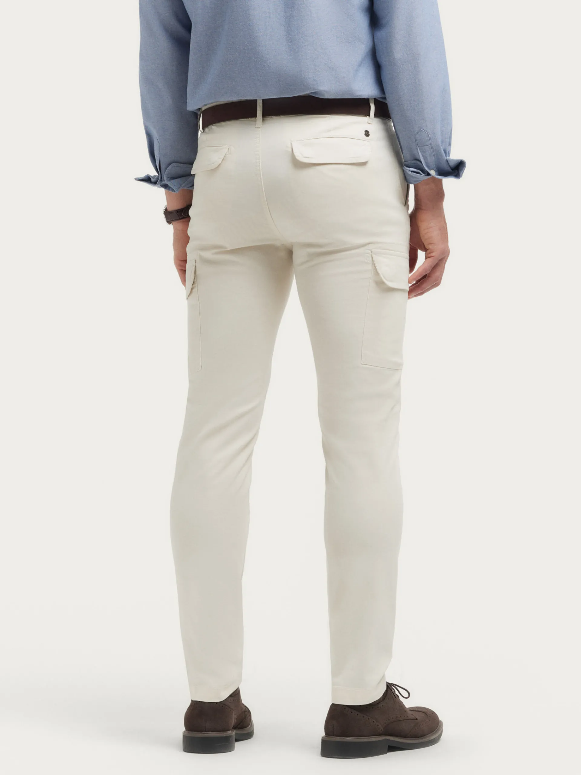 Cargo-Alvaro Moreno PANTALON DESERT Crudo