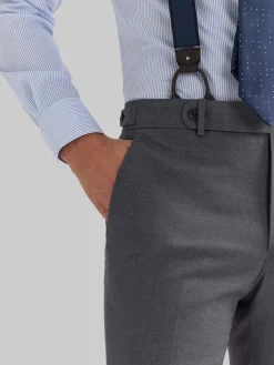 Trajes|Trajes-Alvaro Moreno PANTALON DUOMO CRUZADO Gris