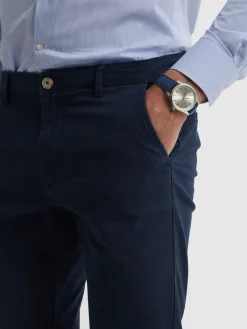 Chino-Alvaro Moreno PANTALON ELVIS Azul Marino