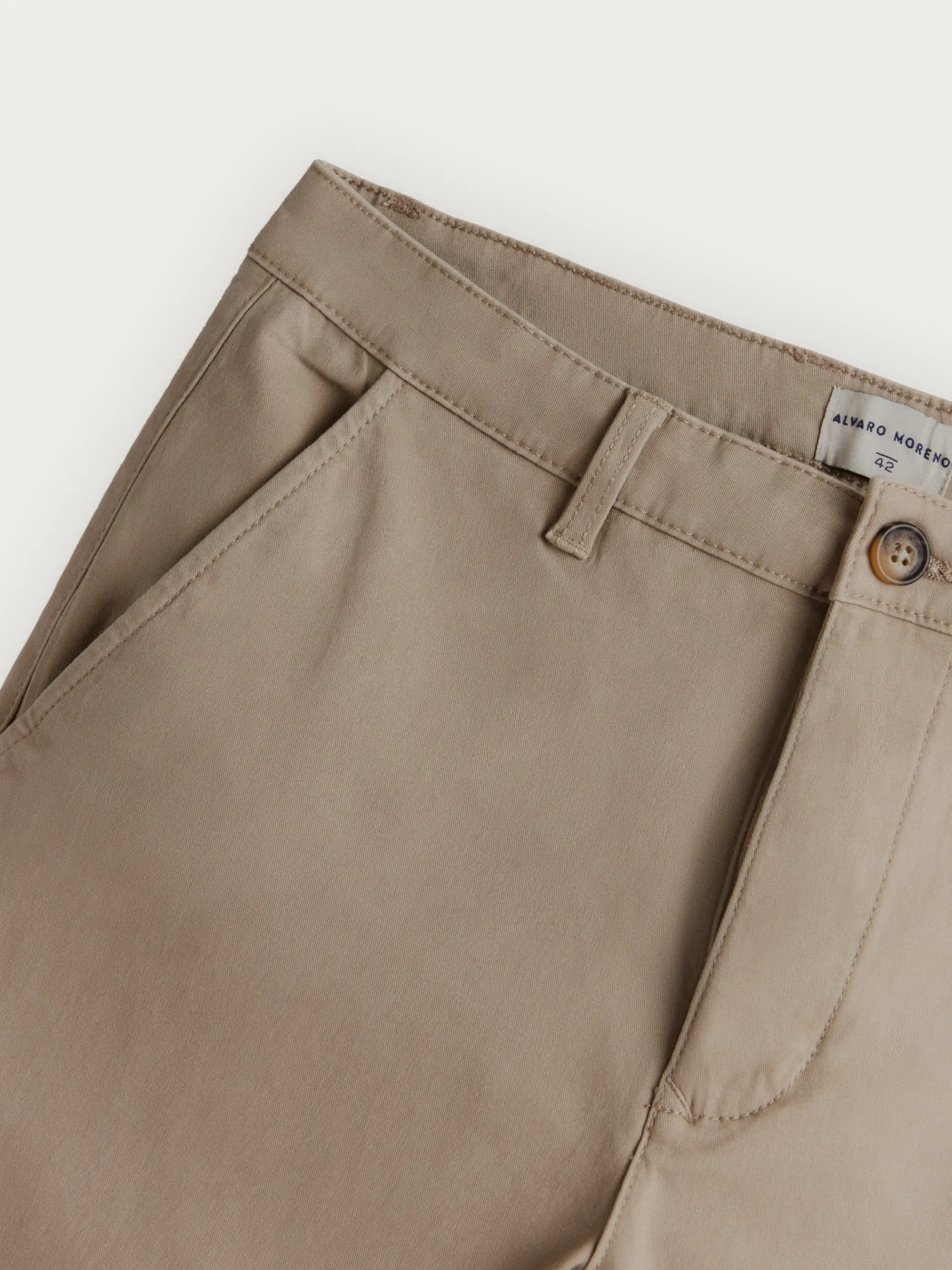 Chino-Alvaro Moreno PANTALON ELVIS Beige