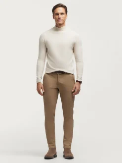 Chino-Alvaro Moreno PANTALON ELVIS Camel