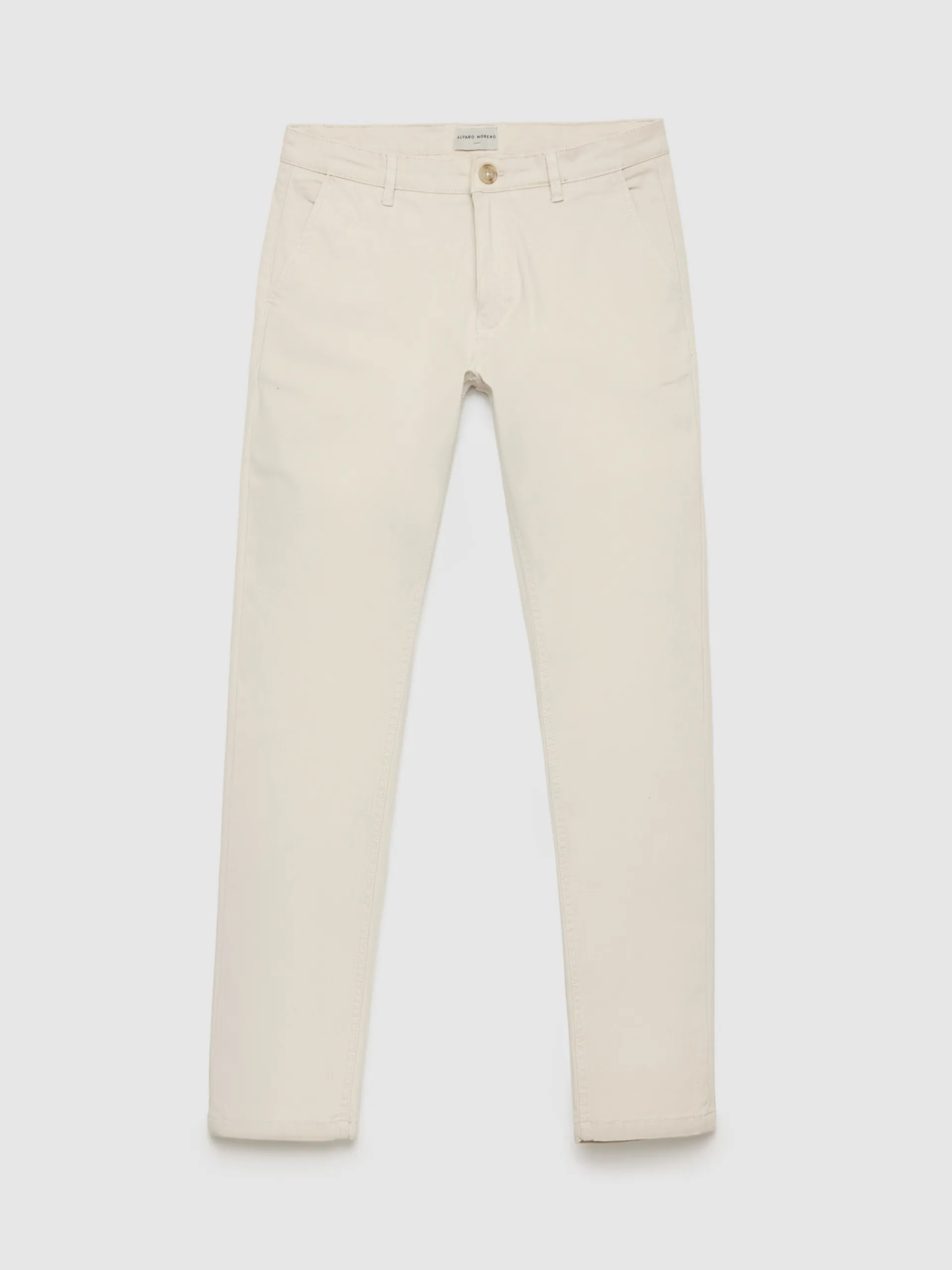 Chino-Alvaro Moreno PANTALON ELVIS Crudo