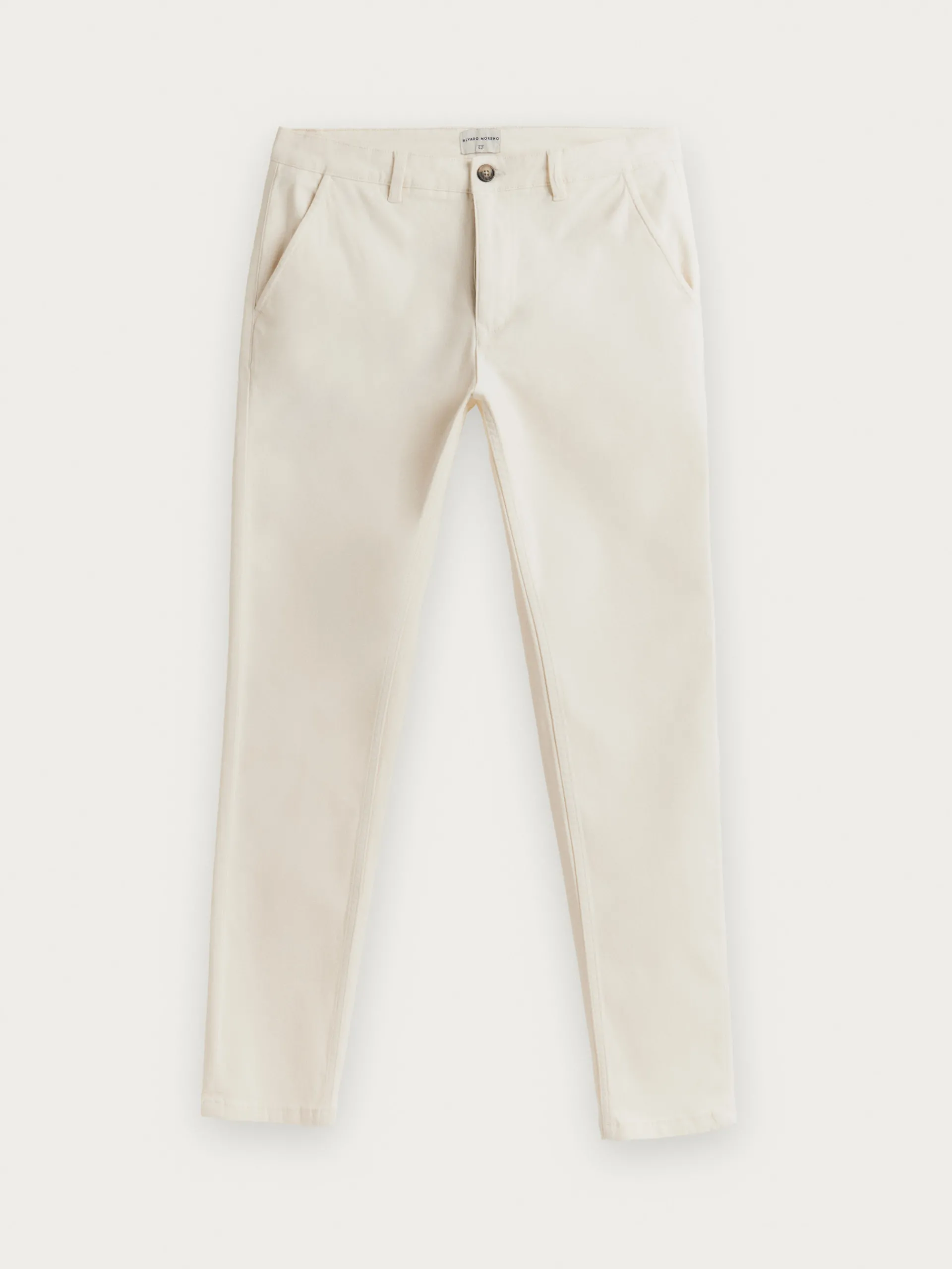 Chino-Alvaro Moreno PANTALON ELVIS Crudo