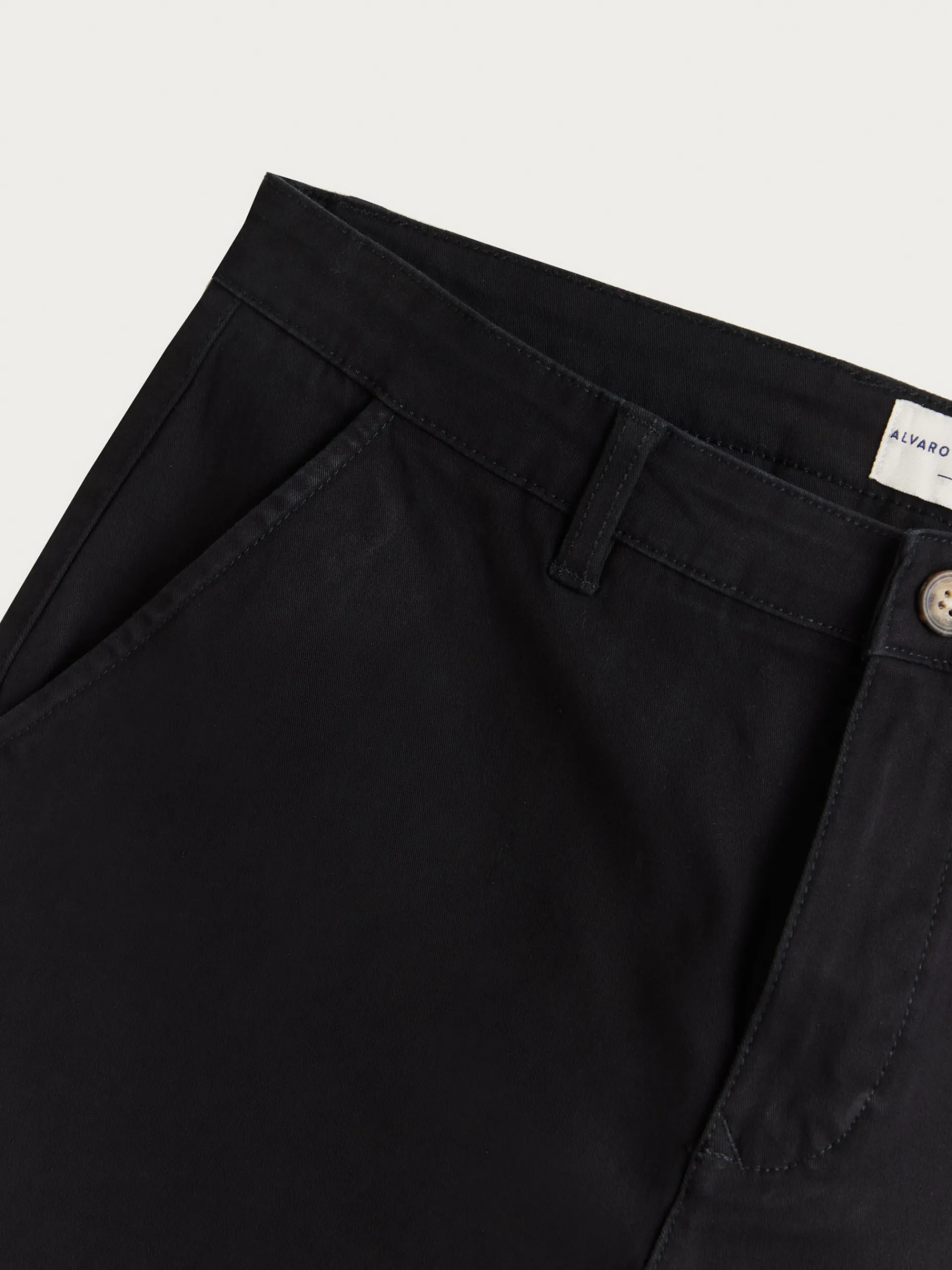 Chino-Alvaro Moreno PANTALON ELVIS Negro