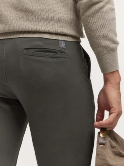 Chino-Alvaro Moreno PANTALON ELVIS Verde