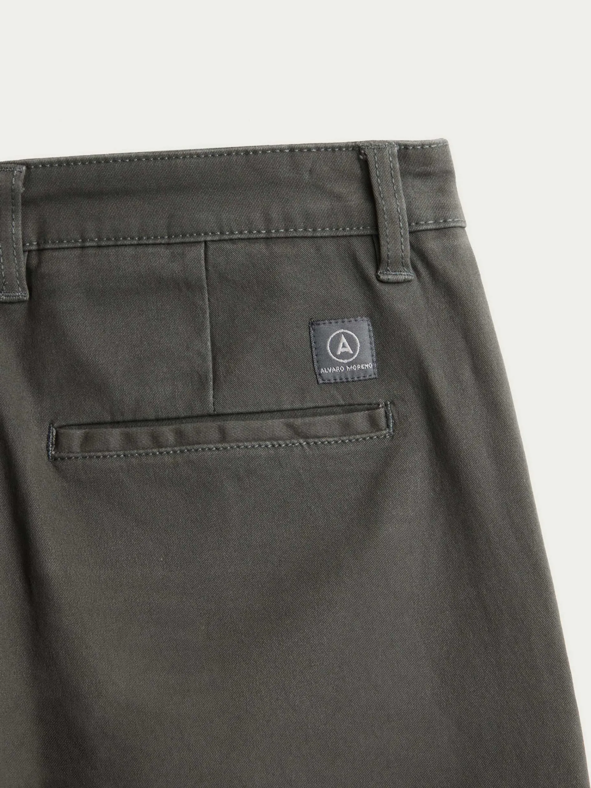 Chino-Alvaro Moreno PANTALON ELVIS Verde