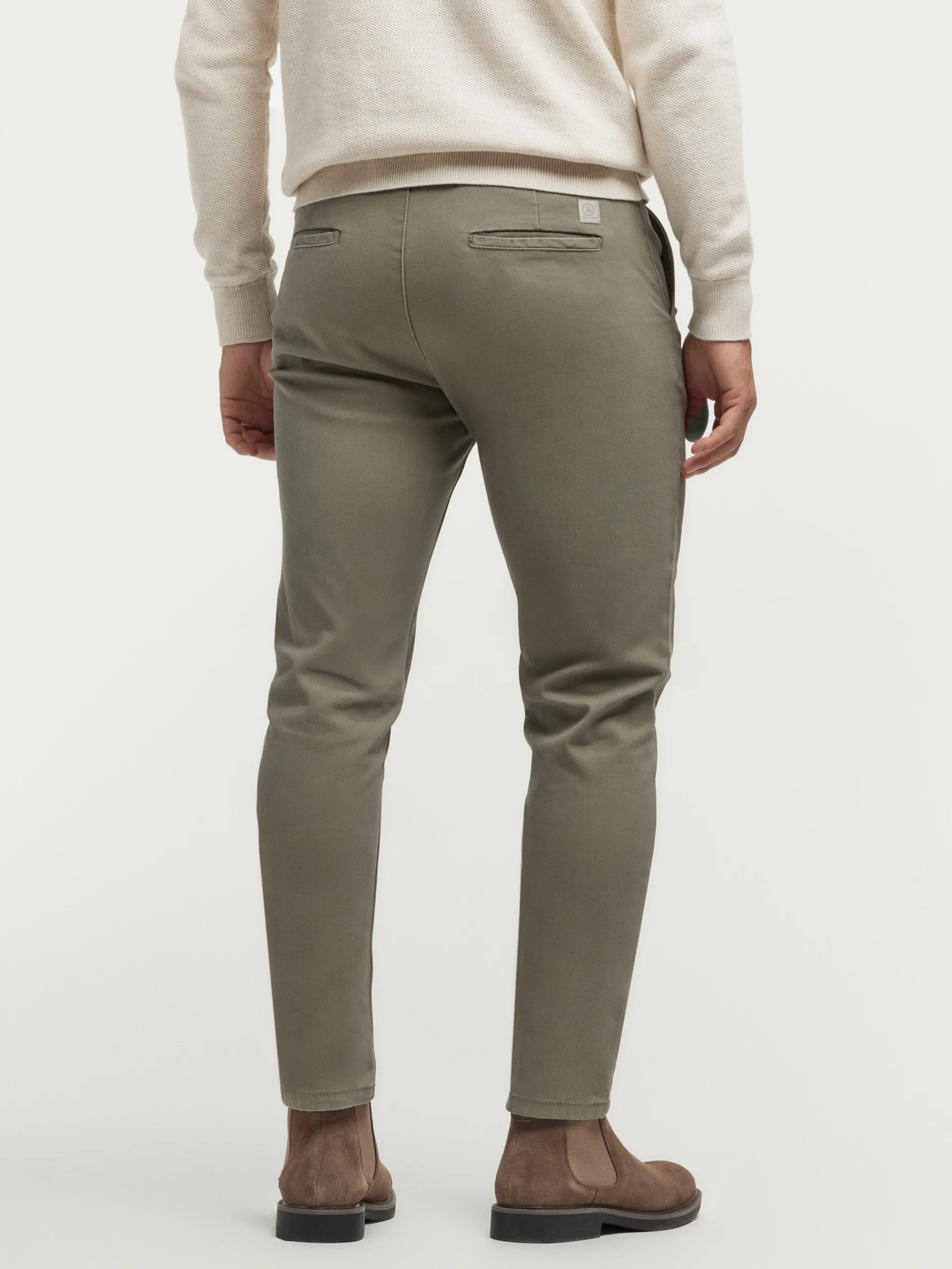 Chino-Alvaro Moreno PANTALON ELVIS Verde