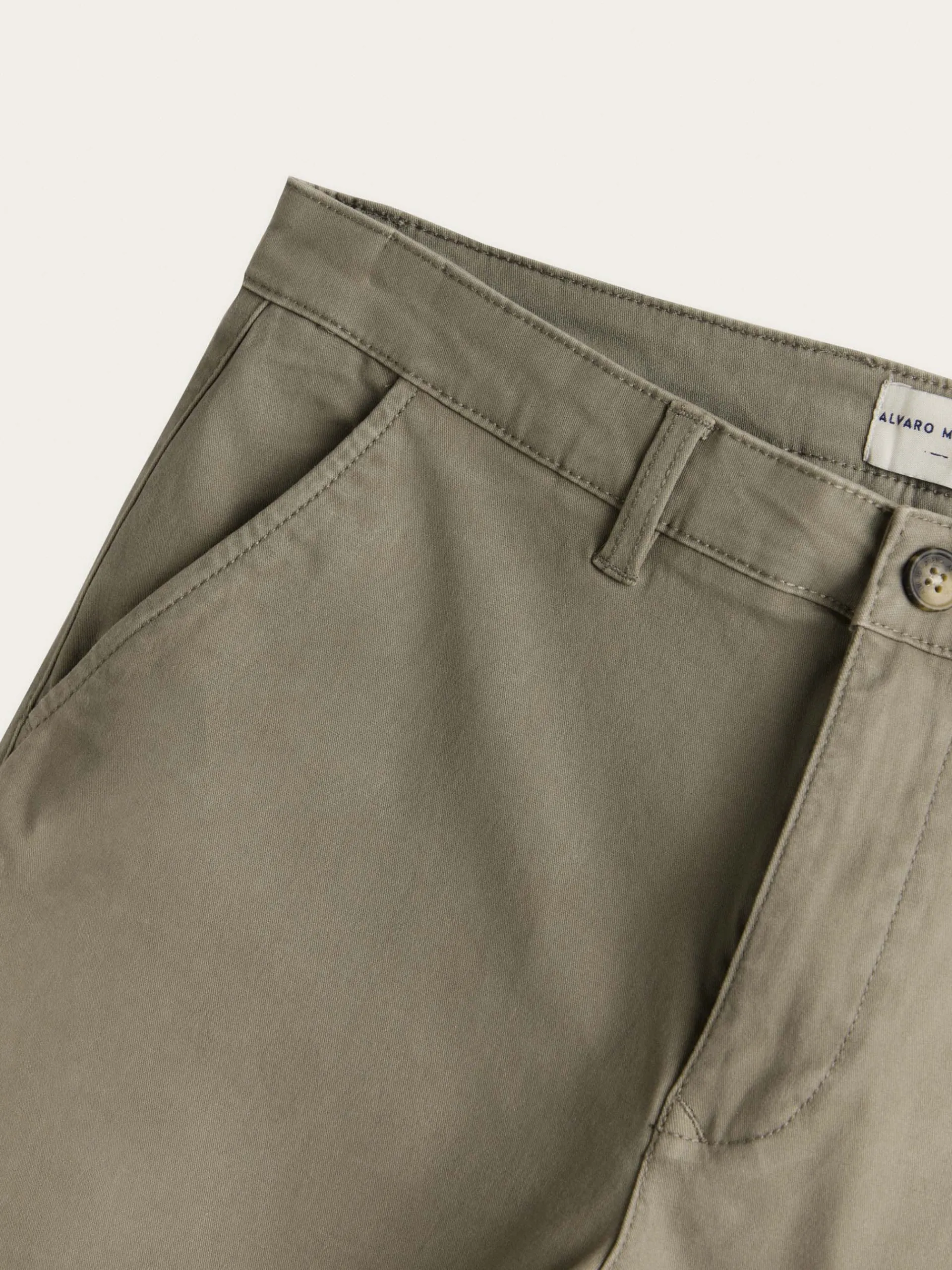 Chino-Alvaro Moreno PANTALON ELVIS Verde