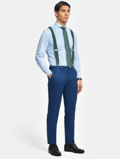 Trajes|Trajes-Alvaro Moreno PANTALON FIL A FIL Azul