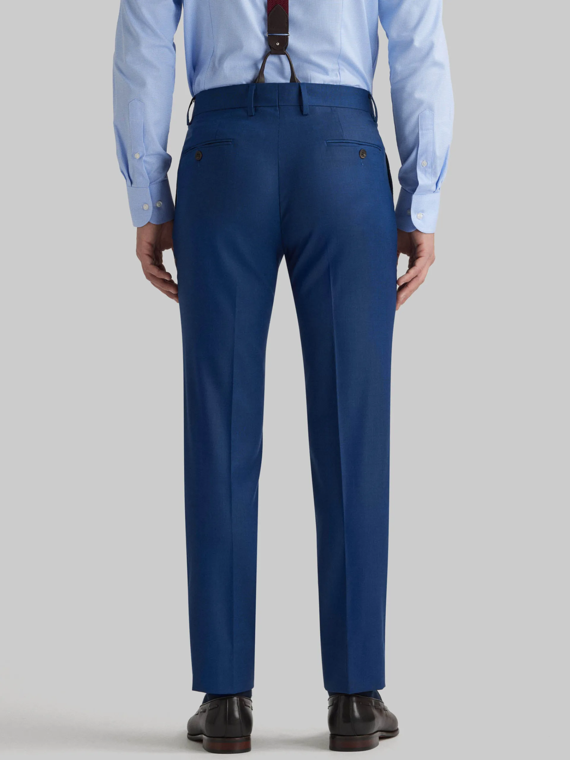Trajes|Trajes-Alvaro Moreno PANTALON FIL A FIL Azul