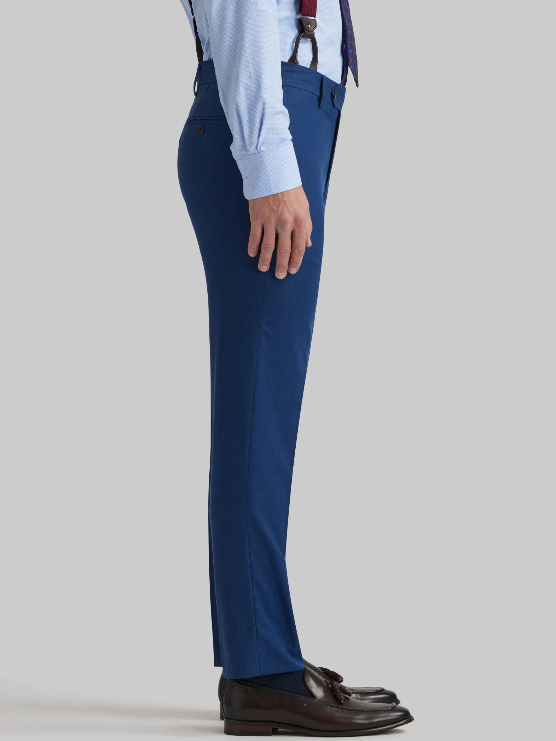 Trajes|Trajes-Alvaro Moreno PANTALON FIL A FIL Azul