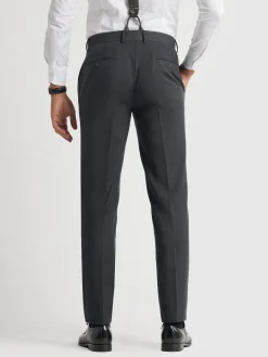 Trajes|Trajes-Alvaro Moreno PANTALON FIL A FIL CRUZADO Gris