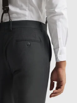 Trajes|Trajes-Alvaro Moreno PANTALON FIL A FIL CRUZADO Gris