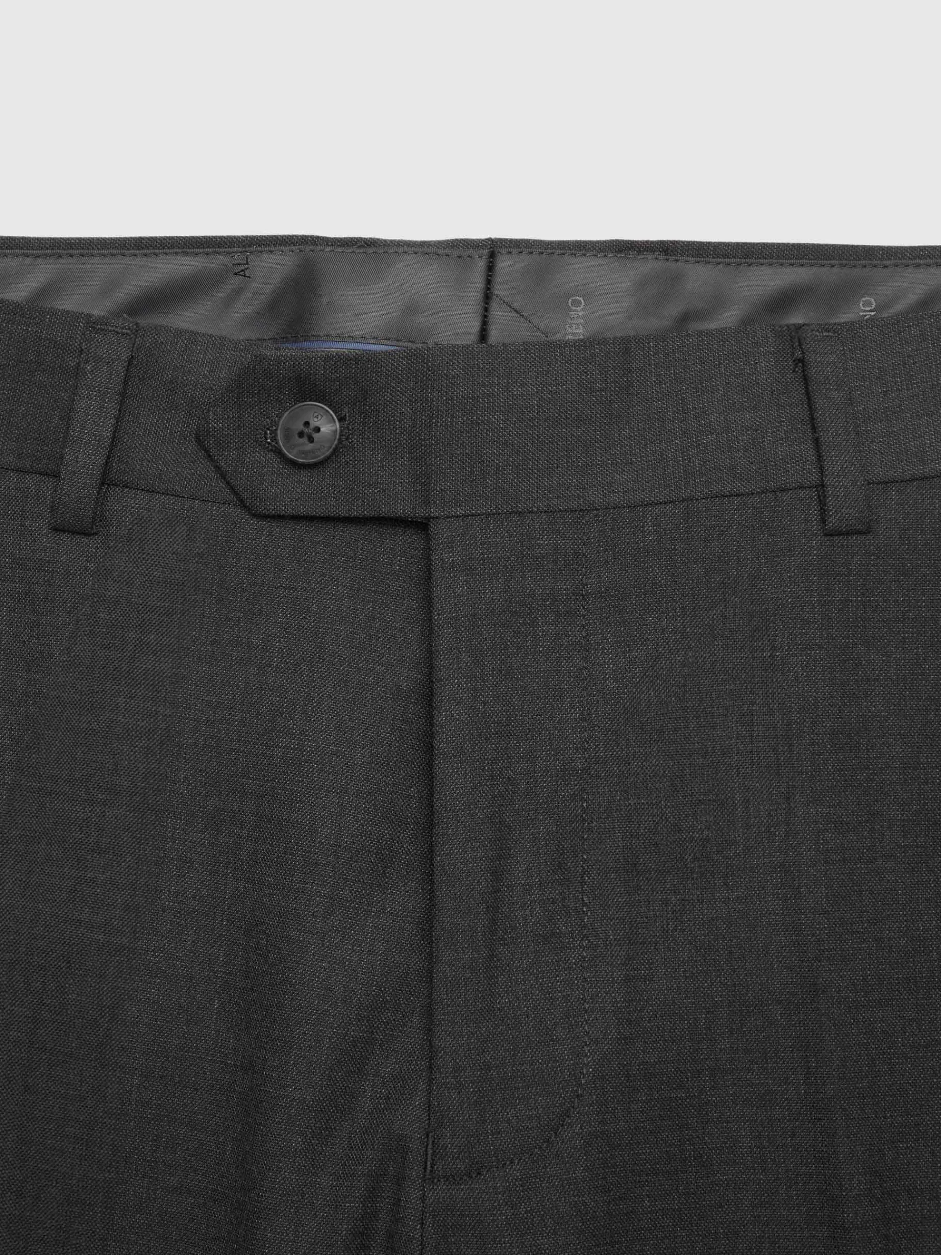 Trajes|Trajes-Alvaro Moreno PANTALON FIL A FIL CRUZADO Gris