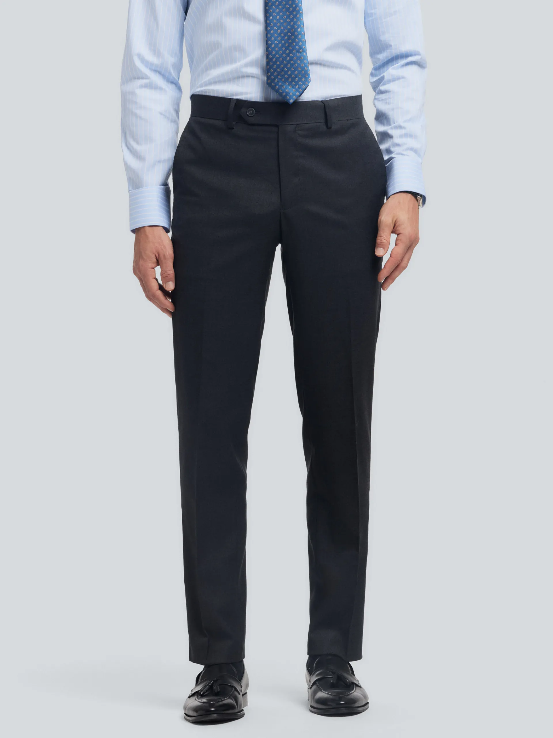 Trajes|Trajes-Alvaro Moreno PANTALON FIL A FIL Gris