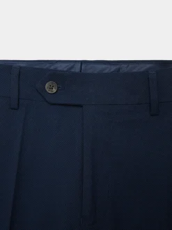 Trajes|Trajes-Alvaro Moreno PANTALON MICRO BIRD Azul Marino