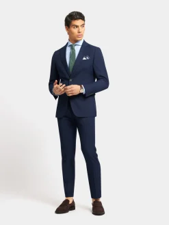 Trajes|Trajes-Alvaro Moreno PANTALON MICRO BIRD Azul Marino