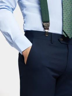 Trajes|Trajes-Alvaro Moreno PANTALON MICRO BIRD Azul Marino