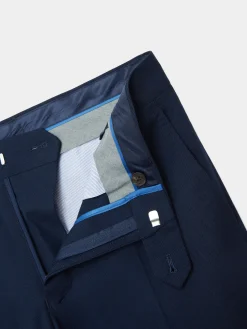 Trajes|Trajes-Alvaro Moreno PANTALON MICRO BIRD Azul Marino