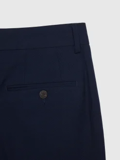 Trajes|Trajes-Alvaro Moreno PANTALON MICRO BIRD Azul Marino