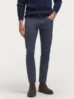 Casual-Alvaro Moreno PANTALON MICRO 5PKT Azul Marino