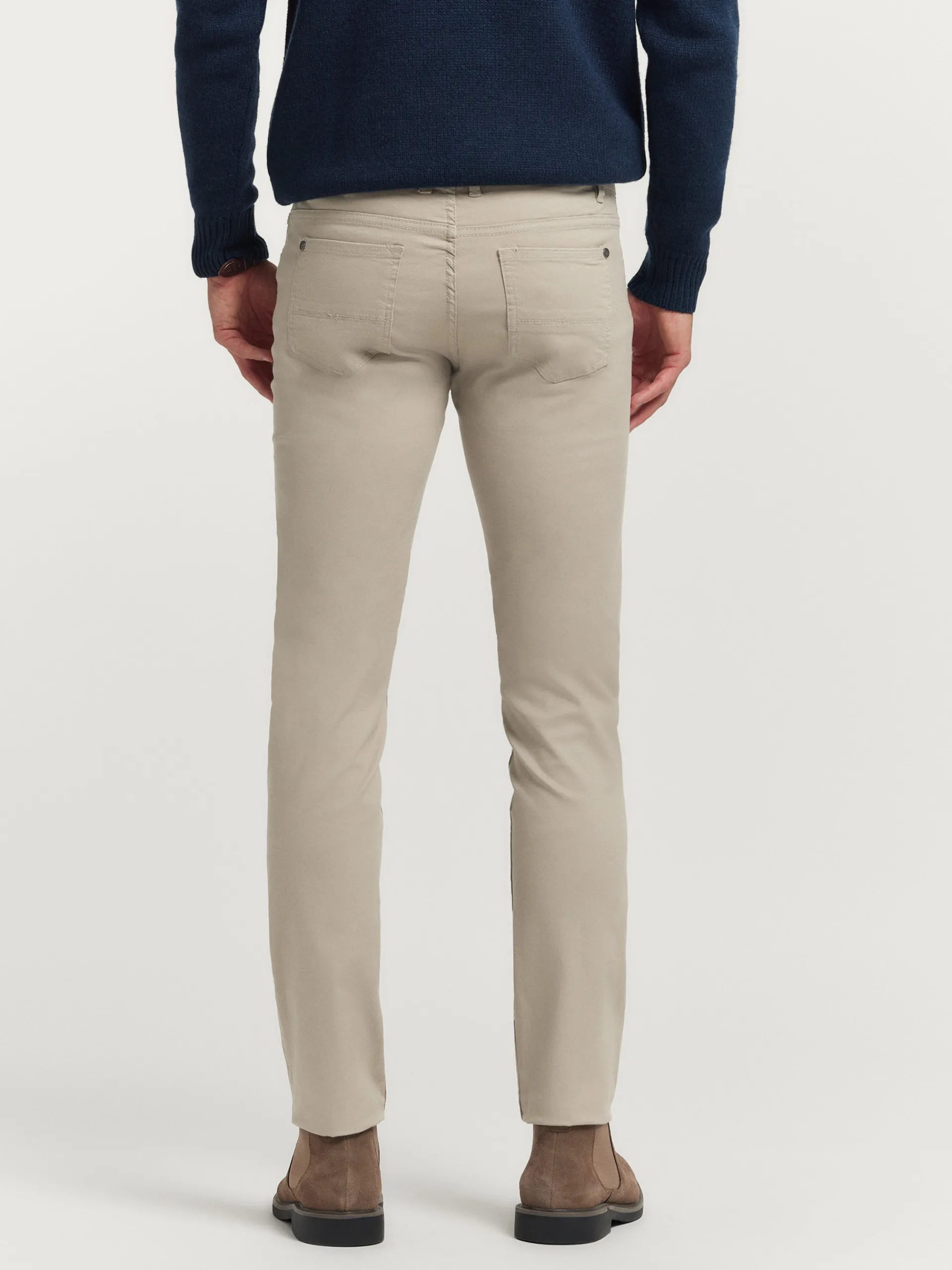 Casual-Alvaro Moreno PANTALON MICRO 5PKT Piedra