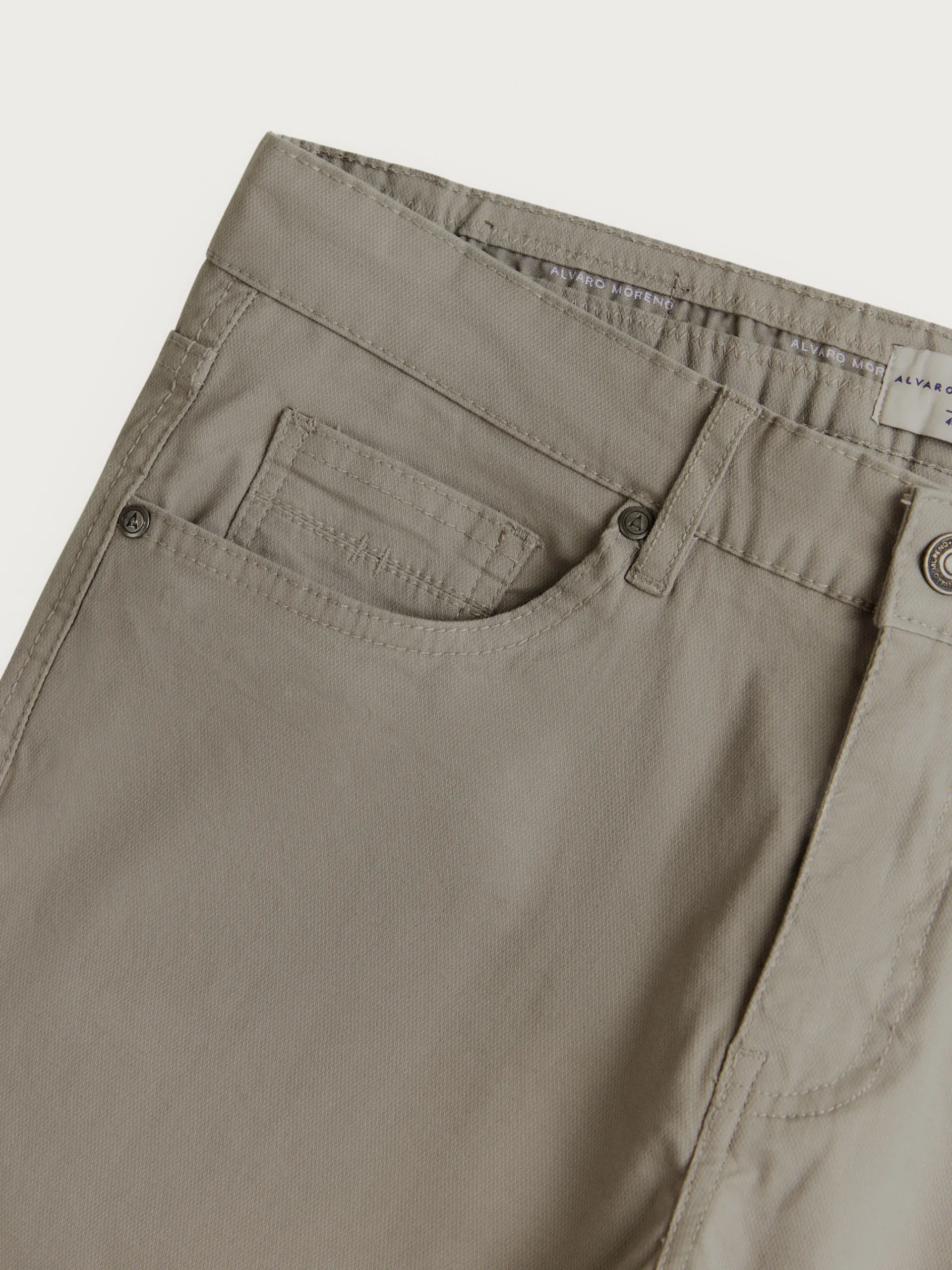 Casual-Alvaro Moreno PANTALON MICRO 5PKT Verde