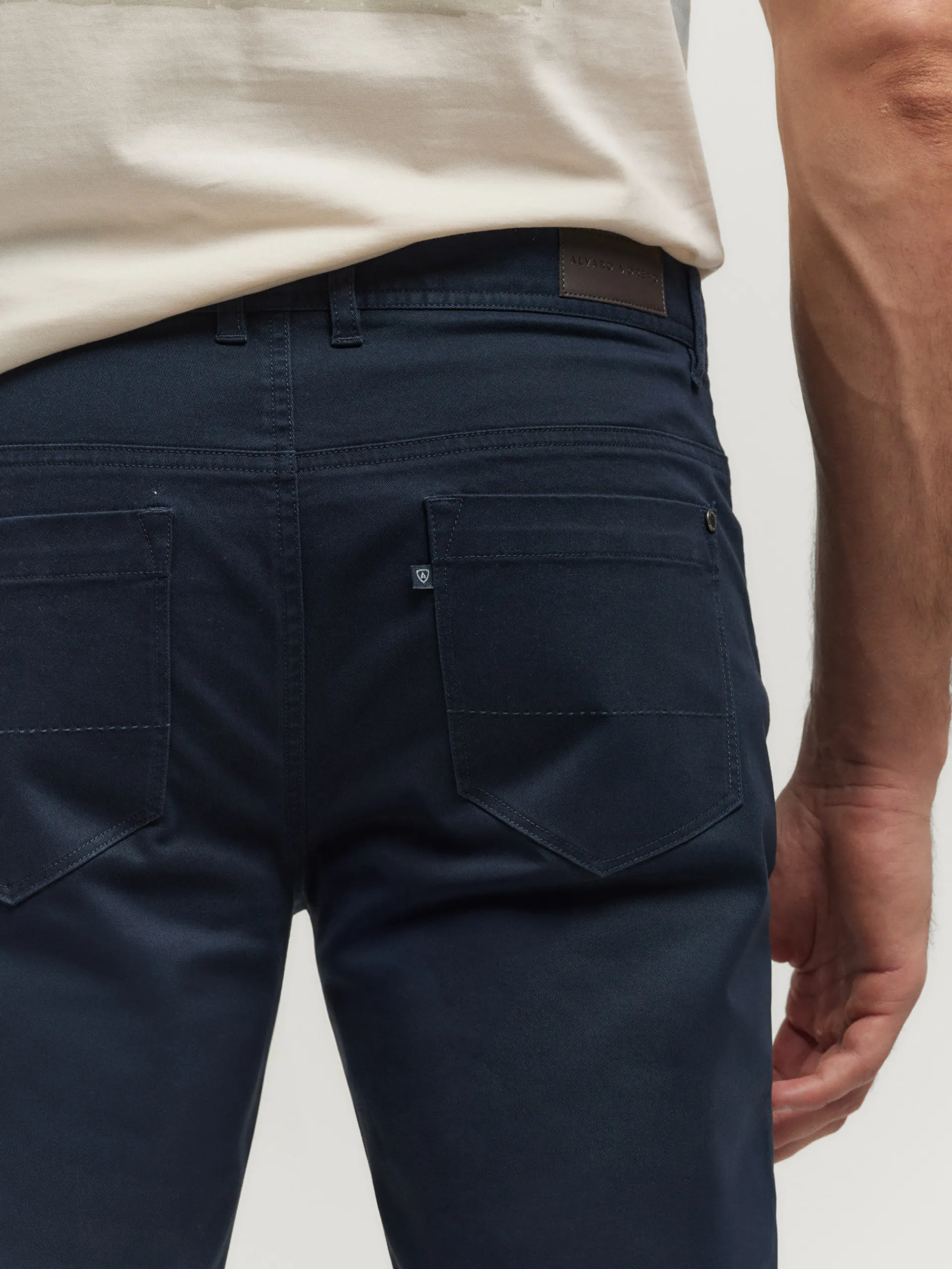 Casual-Alvaro Moreno PANTALON PIC PIC Azul Marino