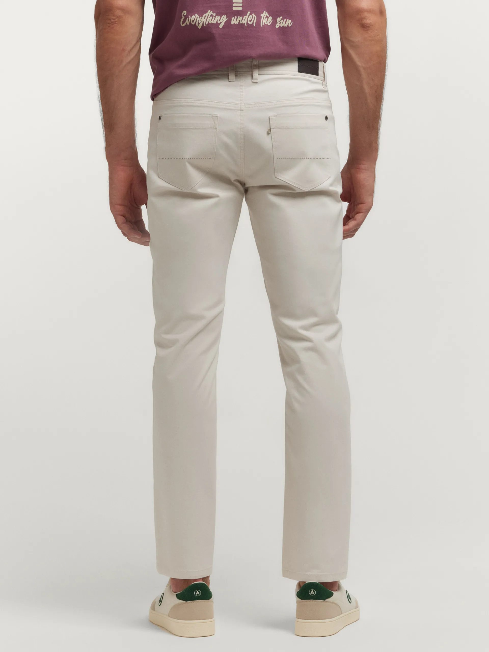 Teen|Casual-Alvaro Moreno PANTALON PIC PIC Crudo