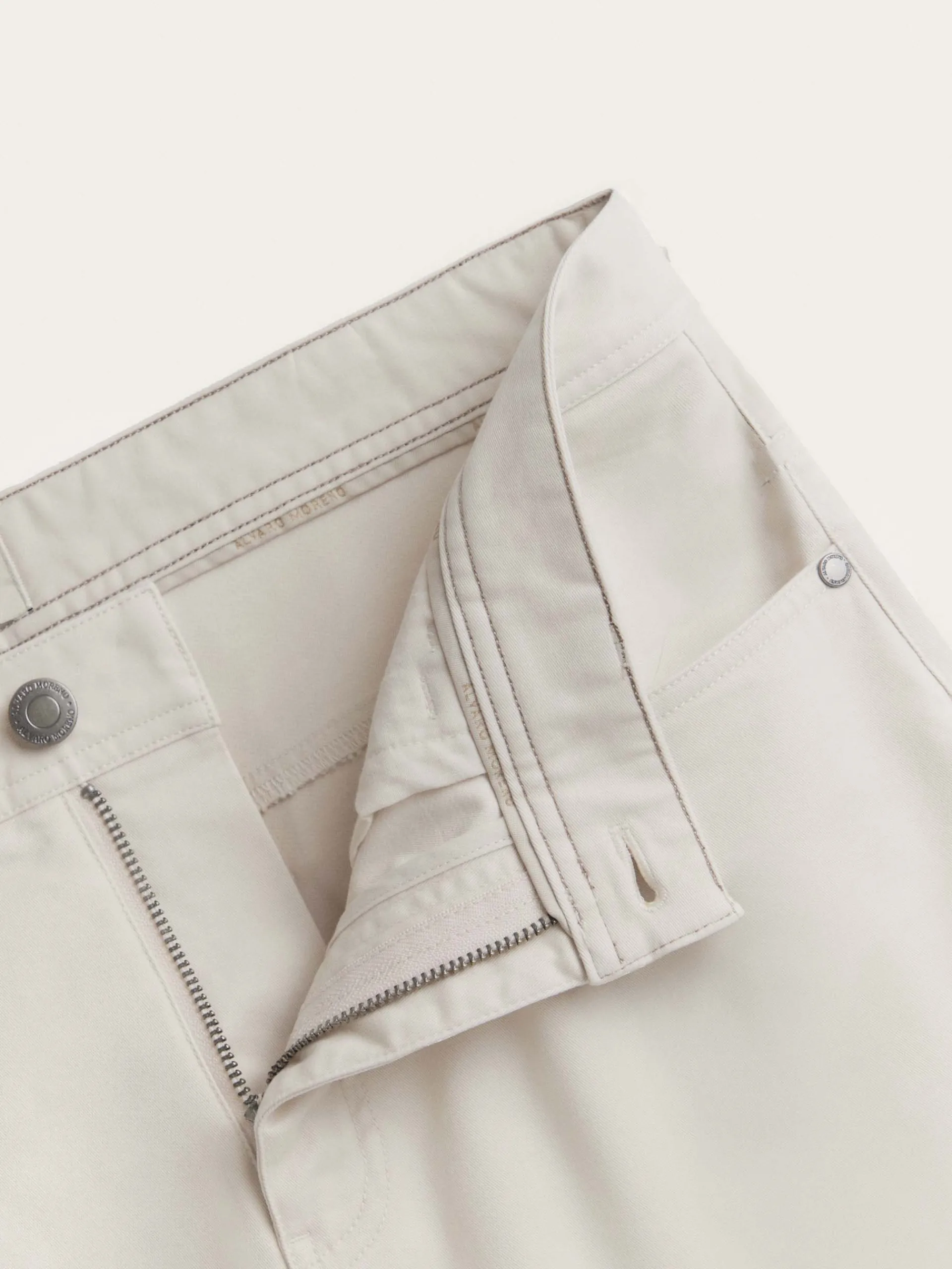 Teen|Casual-Alvaro Moreno PANTALON PIC PIC Crudo