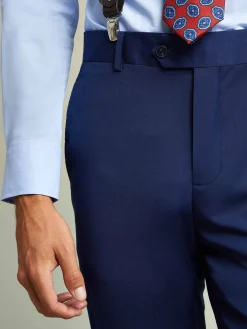 Trajes|Trajes-Alvaro Moreno PANTALON PLAIN SLIM Azul