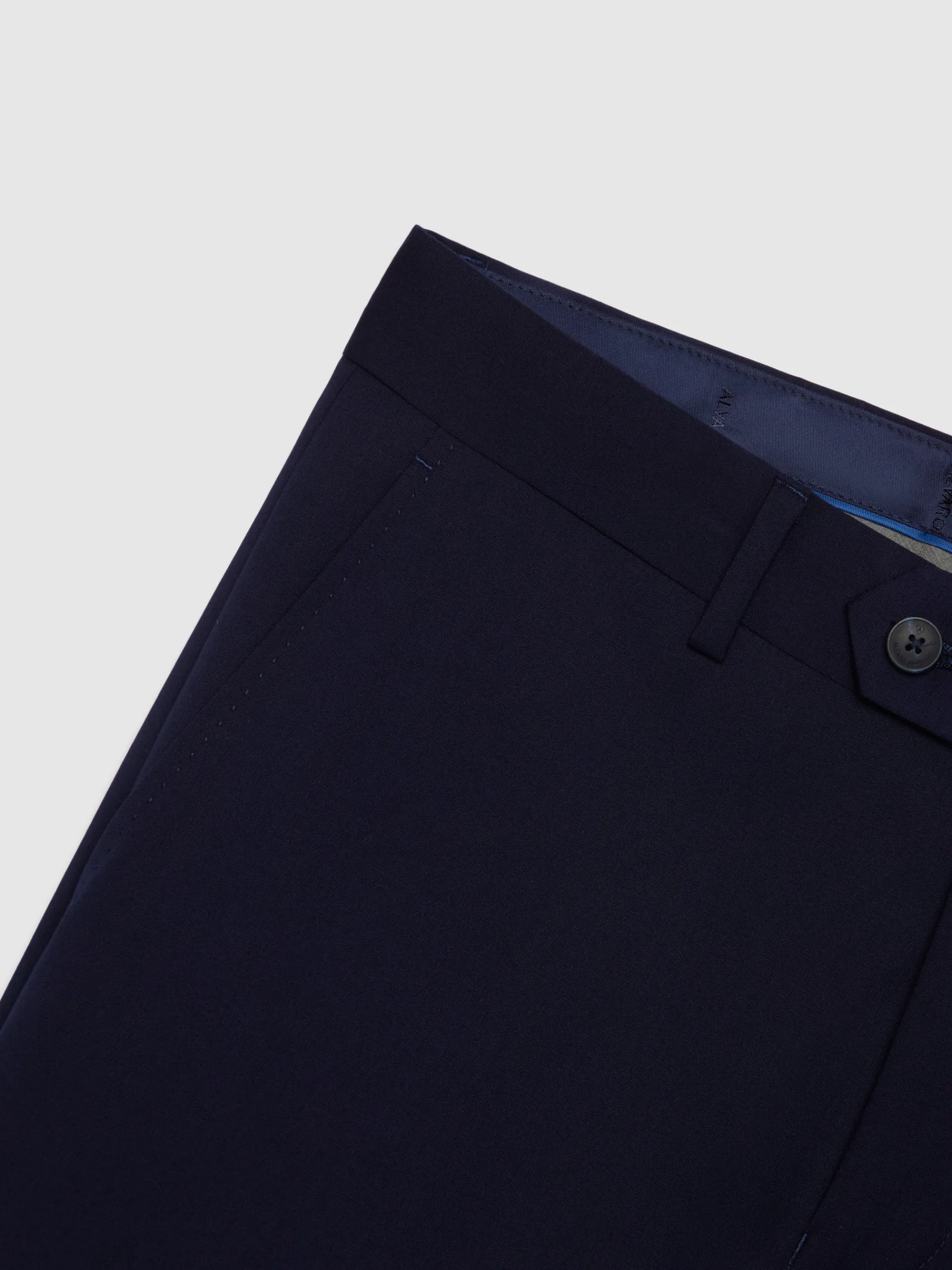 Trajes|Trajes-Alvaro Moreno PANTALON PLAIN SLIM Azul Marino