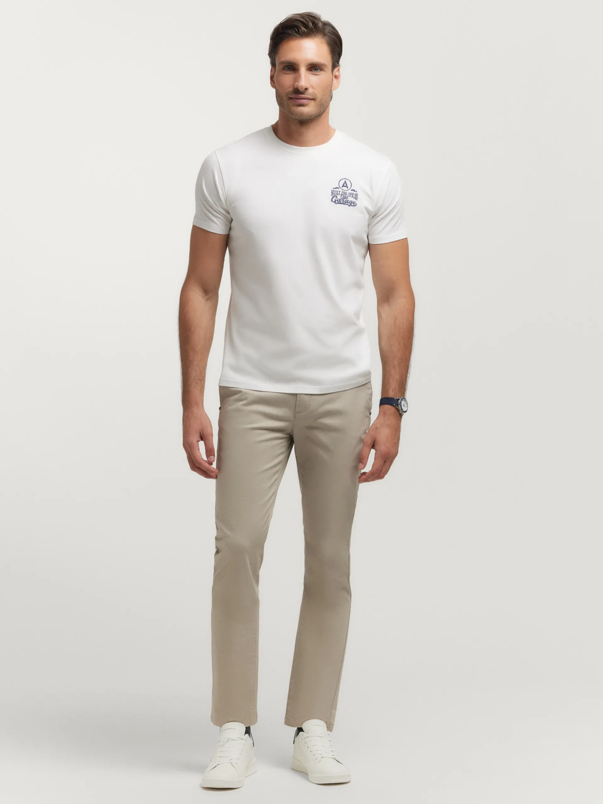 Chino-Alvaro Moreno PANTALON SLOT Beige