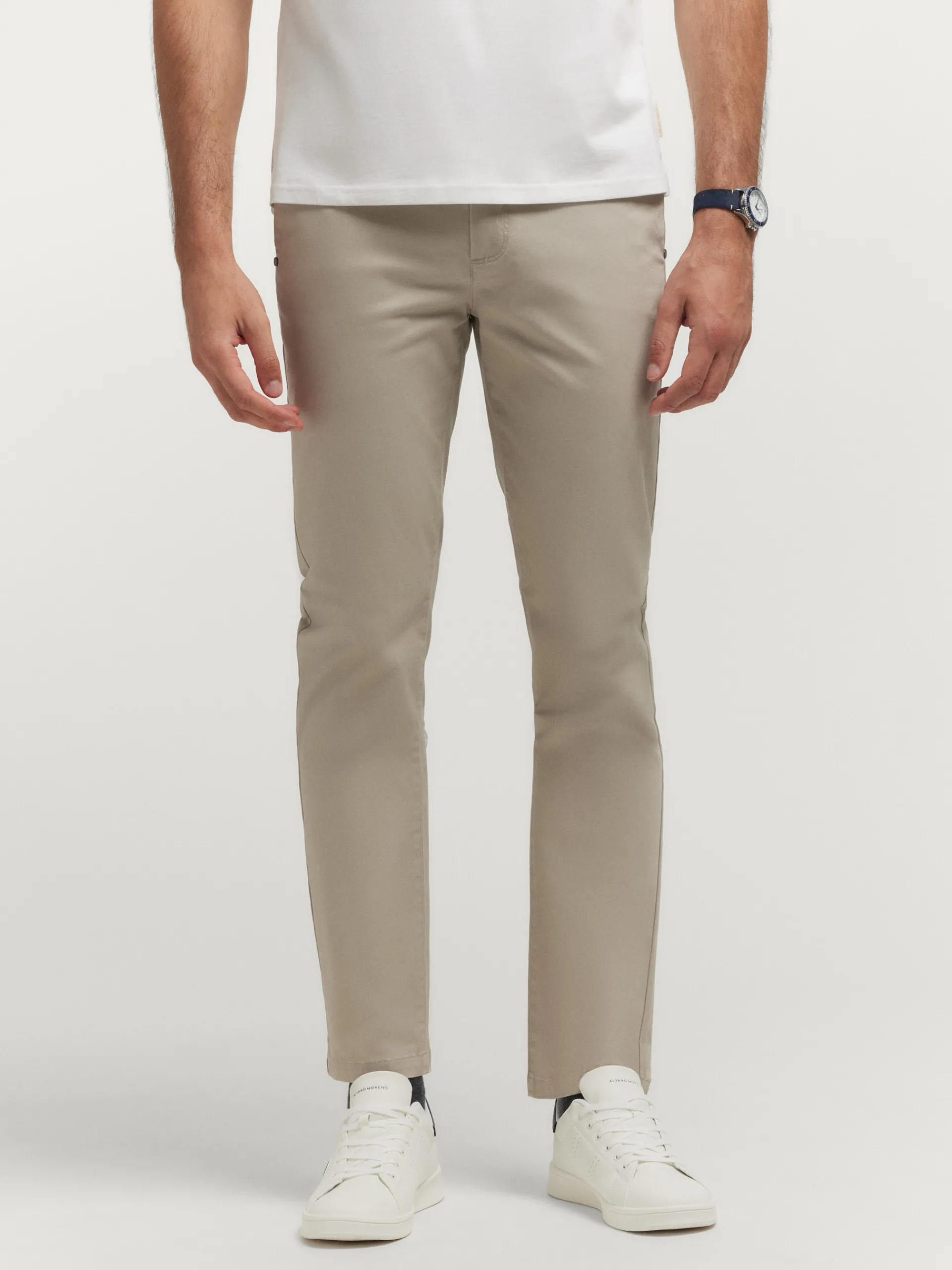 Chino-Alvaro Moreno PANTALON SLOT Beige