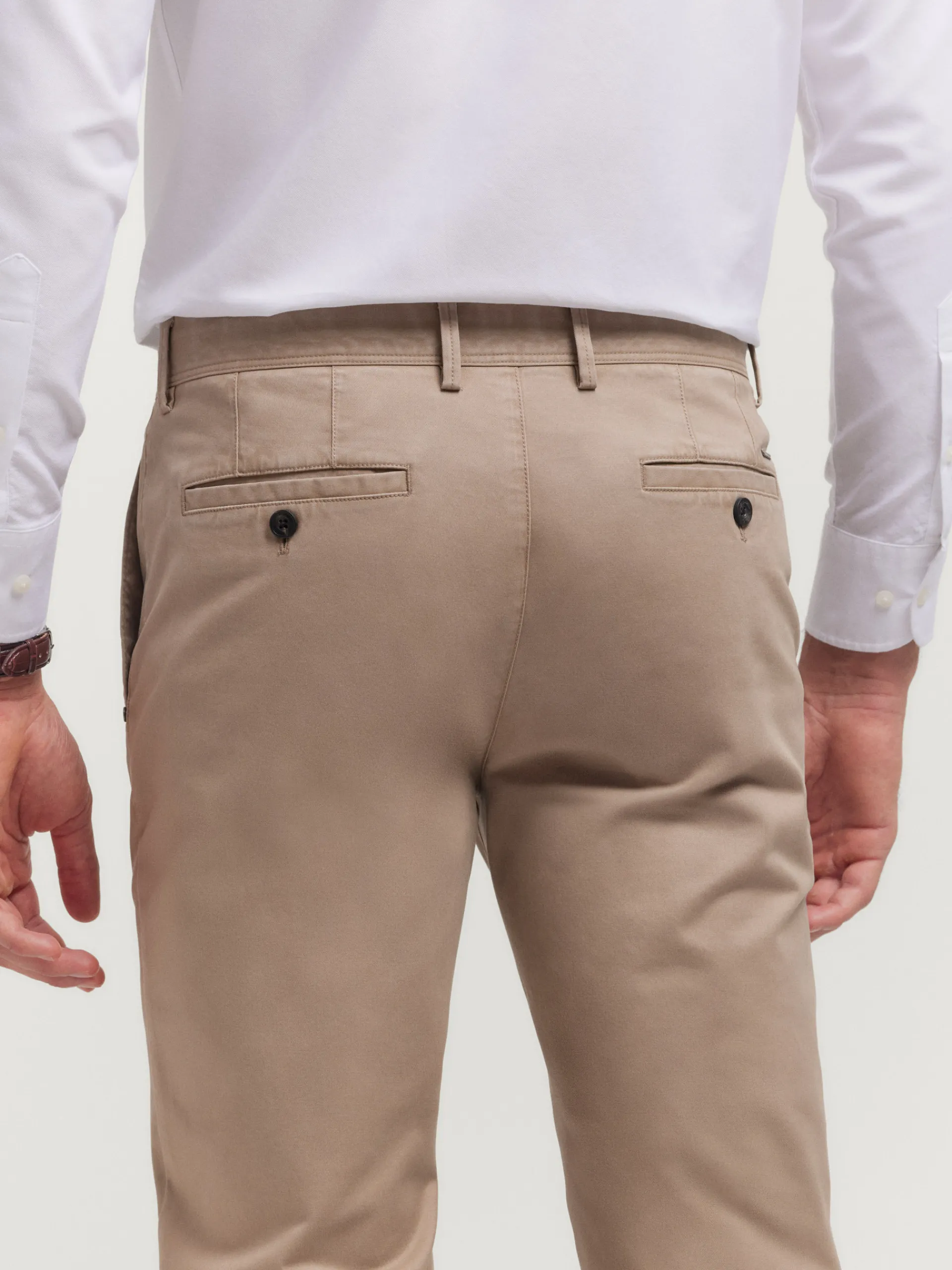 Chino-Alvaro Moreno PANTALON SLOT Camel