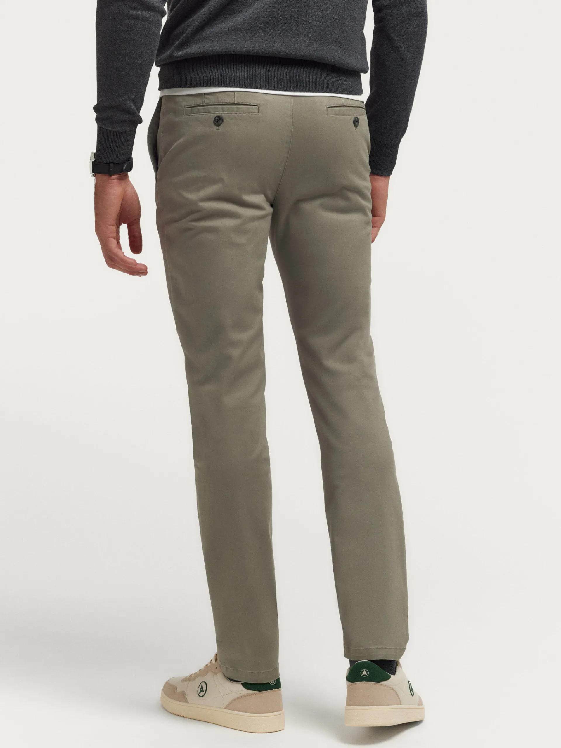 Teen|Chino-Alvaro Moreno PANTALON SLOT Verde