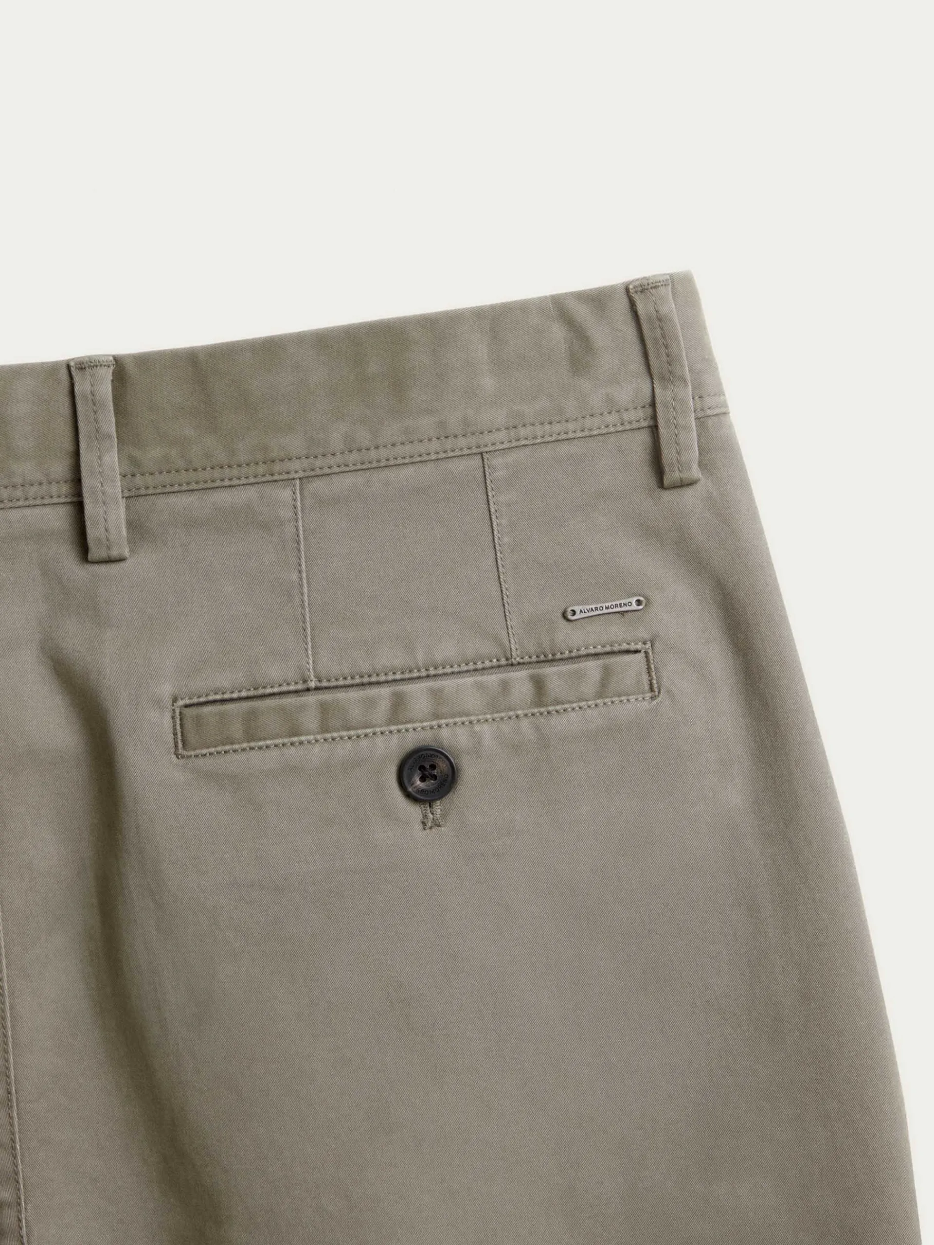 Teen|Chino-Alvaro Moreno PANTALON SLOT Verde