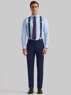 Trajes|Trajes-Alvaro Moreno PANTALON TWILL Azul
