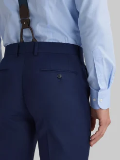Trajes|Trajes-Alvaro Moreno PANTALON TWILL Azul