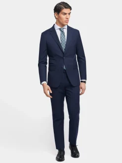 Trajes|Trajes-Alvaro Moreno PANTALON TWILL Azul Marino