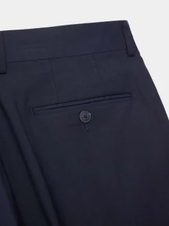 Trajes|Trajes-Alvaro Moreno PANTALON TWILL Azul Marino