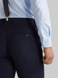 Trajes|Trajes-Alvaro Moreno PANTALON TWILL Azul Marino