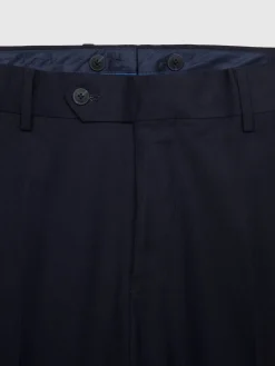 Trajes|Trajes-Alvaro Moreno PANTALON TWILL Azul Marino