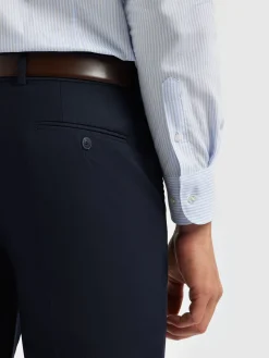 Trajes|Trajes-Alvaro Moreno PANTALON TWILL Azul Marino