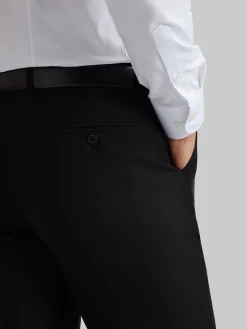 Trajes|Trajes-Alvaro Moreno PANTALON TWILL Negro