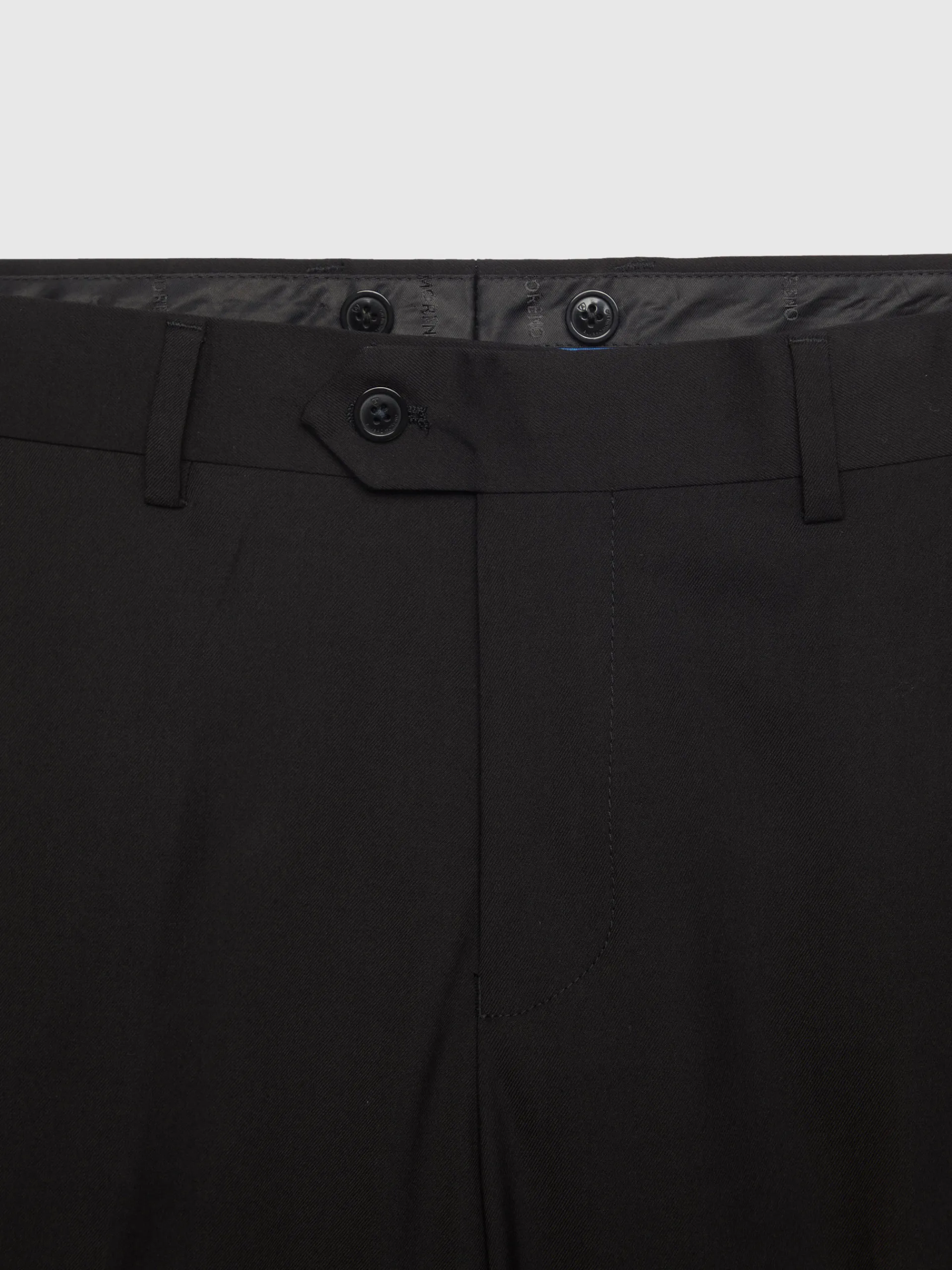 Trajes|Trajes-Alvaro Moreno PANTALON TWILL Negro