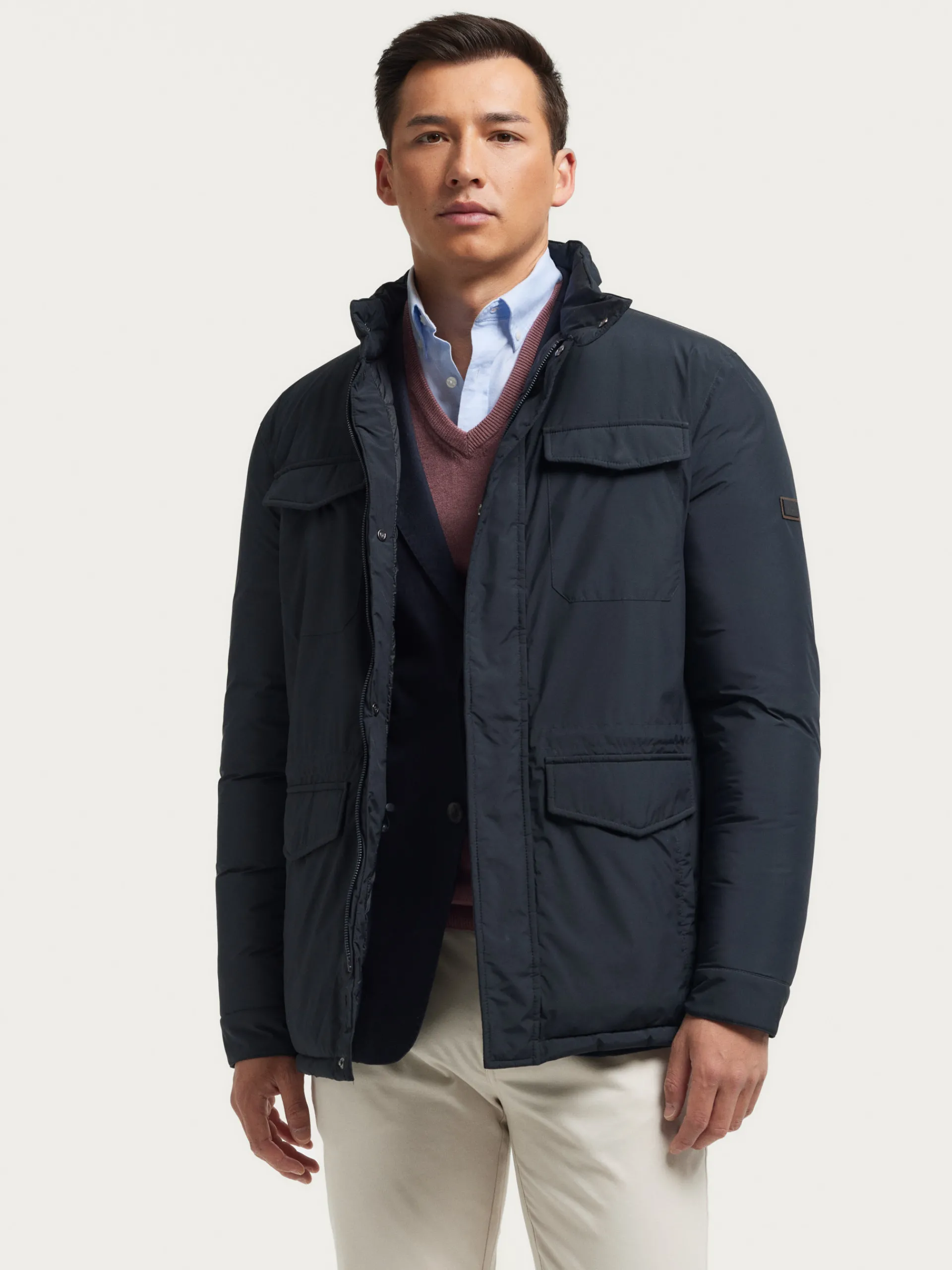 Cazadoras Y Parkas-Alvaro Moreno PARKA COLDER Azul Marino